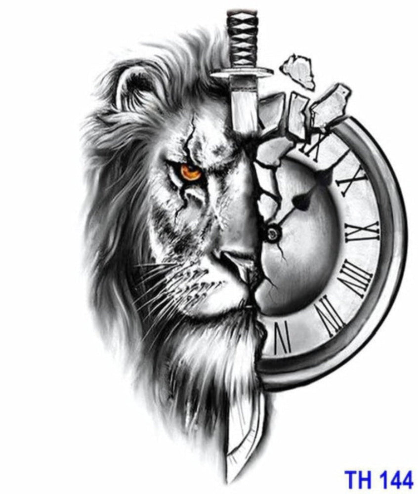 Lion Clock
